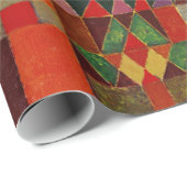 Paul Klee Castle en Sun Abstracte moderne kunst Cadeaupapier (Rol Hoek)