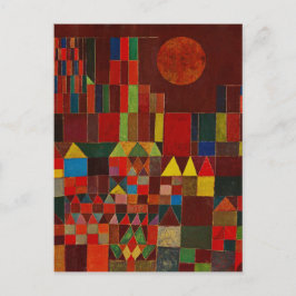 Paul Klee Castle en Sun Briefkaart