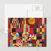 Paul Klee - Castle en Sun Briefkaart (Voorkant / Achterkant)