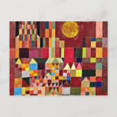Paul Klee - Castle en Sun Briefkaart (Voorkant)