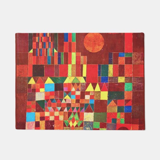Paul Klee - Castle en Sun Deurmat (Voorkant)