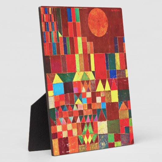 Paul Klee - Castle en Sun Fotoplaat (Zijkant)