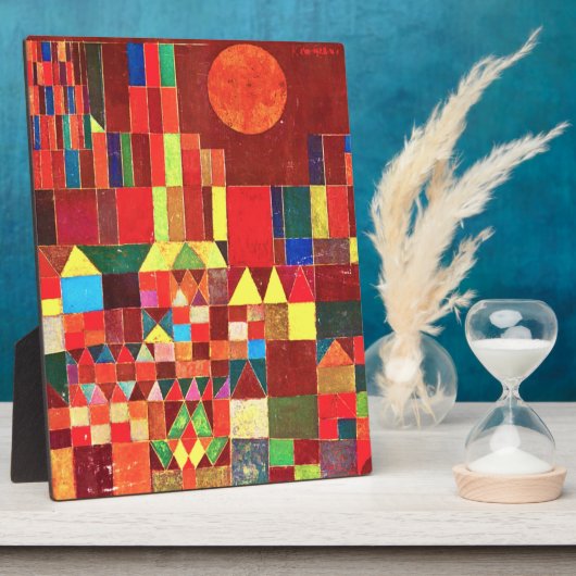 Paul Klee - Castle en Sun Fotoplaat (Zijkant)