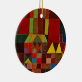 Paul Klee Castle en Sun Keramisch Ornament (Rechts)