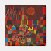 Paul Klee Castle en Sun Magneet (Voorkant)