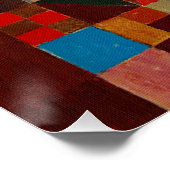 Paul Klee Castle en Sun Perfect Poster (Hoek)