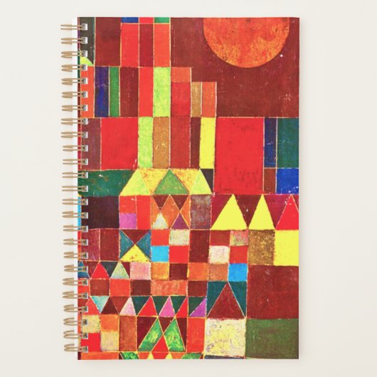 Paul Klee - Castle en Sun Planner (Voorkant)