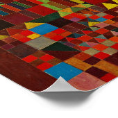 Paul Klee Castle en Sun Poster (Hoek)