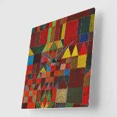Paul Klee Castle en Sun Vierkante Klok (Hoek)