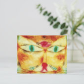 Paul Klee Cat en Bird Invitations Kaart (Staand voorkant)