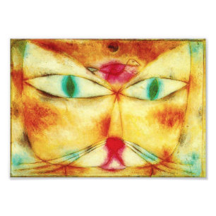 Paul Klee Cat en Bird Photo Print Foto Afdruk