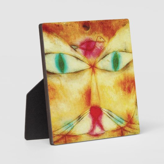 Paul Klee Cat en Bird Plaque Fotoplaat (Voorkant)