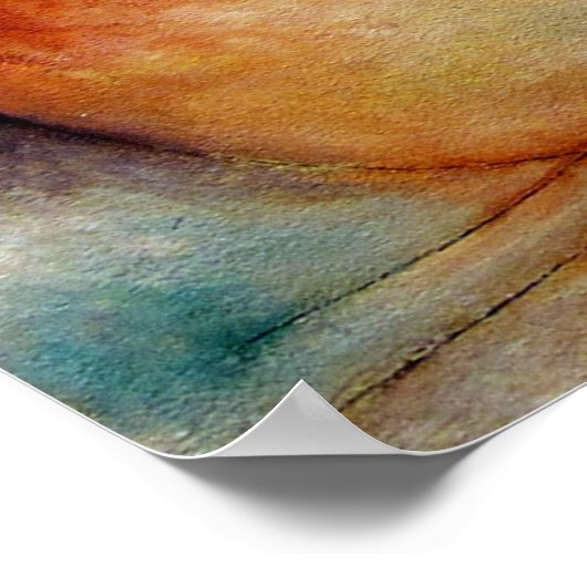 Paul Klee Cat en Bird Poster (Hoek)