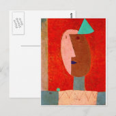 Paul Klee - Clown Briefkaart (Voorkant / Achterkant)