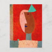 Paul Klee - Clown Briefkaart (Voorkant)