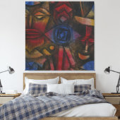 Paul Klee Collectie van Figurines Canvas Afdruk (Insitu (Slaapkamer))
