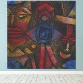 Paul Klee Collectie van Figurines Canvas Afdruk (Insitu (Houten vloer))