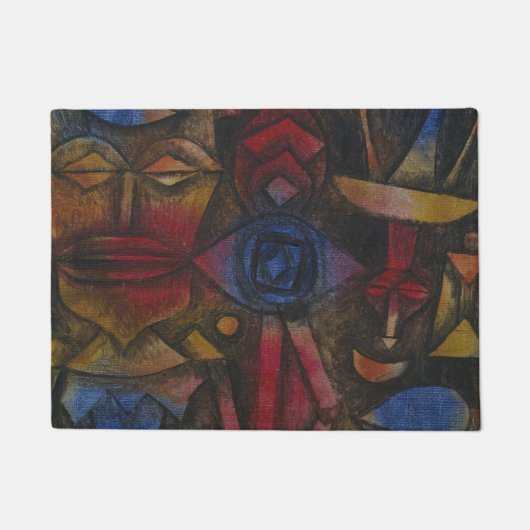 Paul Klee Collectie van Figurines Deurmat (Voorkant)