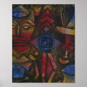 Paul Klee Collectie van Figurines   Poster