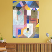 Paul Klee Colorful Architecture Canvas Afdruk (Insitu (Woonkamer))
