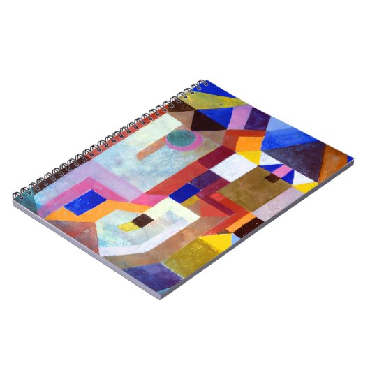Paul Klee Colorful Architecture Notitieboek (Linkerzijde)