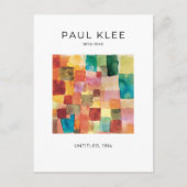 Paul Klee, Colorful Modern Abstract Art Briefkaart (Voorkant)