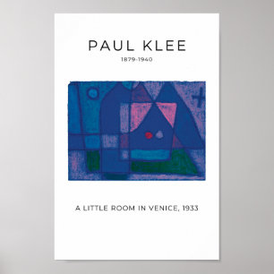 Paul Klee, Colorful Modern Abstract Art Poster