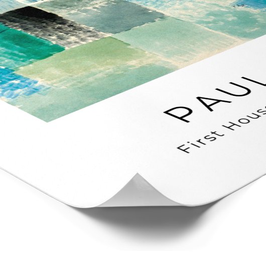 Paul Klee - Colorful Modern Abstracte Kunst Poster (Hoek)