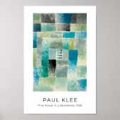 Paul Klee - Colorful Modern Abstracte Kunst Poster (Voorkant)