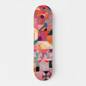 Paul Klee Cool  Abstract Kunstskateboard Persoonlijk Skateboard (Voorkant)