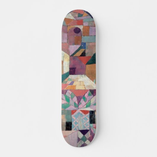 Paul Klee Cool  Abstract Kunstskateboard Persoonlijk Skateboard (Voorkant)