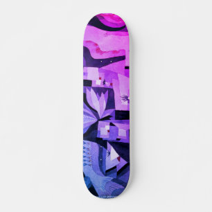Paul Klee Cool Abstract Kunstskateboard Persoonlijk Skateboard