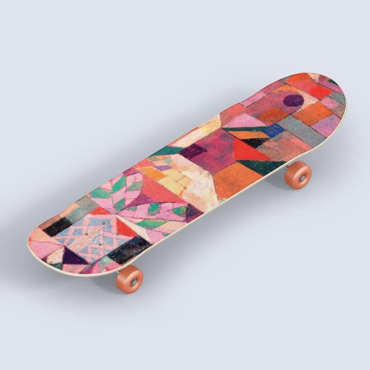Paul Klee Cool  Abstract Kunstskateboard Persoonlijk Skateboard