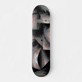 Paul Klee Cool  Abstracte Kunst Persoonlijk Skateboard (Voorkant)