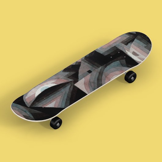 Paul Klee Cool  Abstracte Kunst Persoonlijk Skateboard