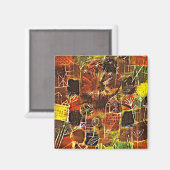 Paul Klee, Cosmic Composition Magneet (Voorkant / Achterkant)