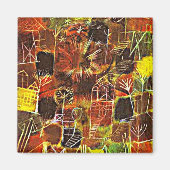 Paul Klee, Cosmic Composition Magneet (Voorkant)