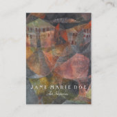 Paul Klee Das Hotel  Visitekaartje (Voorkant)