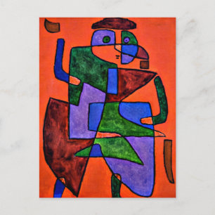 Paul Klee, De Toekomstige Man, Briefkaart