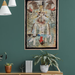 Paul Klee - De Wilde Man, Poster