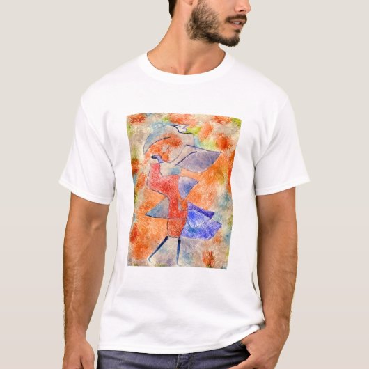 Paul Klee Diana in de herfst Wind T-shirt (Voorkant)