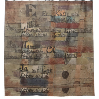 Paul Klee Douchegordijn