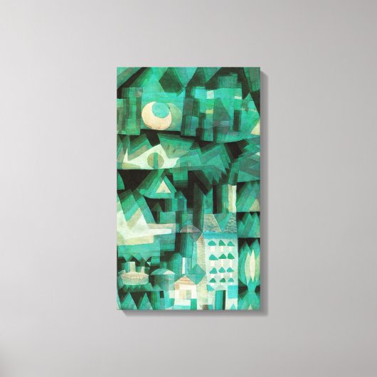 Paul Klee Dream City Canvas Poster (Voorkant)