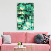 Paul Klee Dream City Canvas Poster (Insitu (Woonkamer))