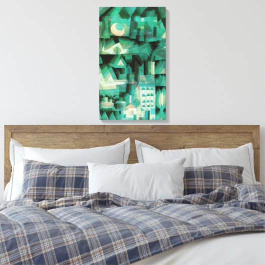 Paul Klee Dream City Canvas Poster (Insitu (Slaapkamer))
