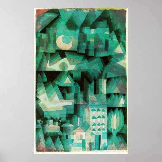 Paul Klee Dream City Poster (Voorkant)