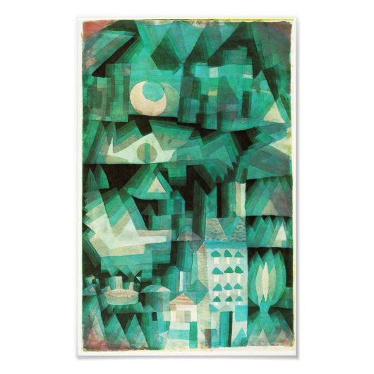 Paul Klee Dream City Print Foto Afdruk (Voorkant)