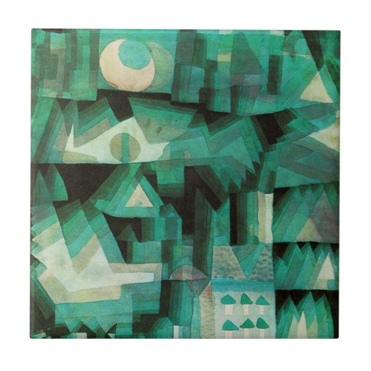 Paul Klee Dream City Tile Tegeltje (Voorkant)