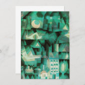 Paul Klee Dream City Uitnodigingen (Voorkant / Achterkant)