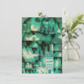 Paul Klee Dream City Uitnodigingen (Staand voorkant)